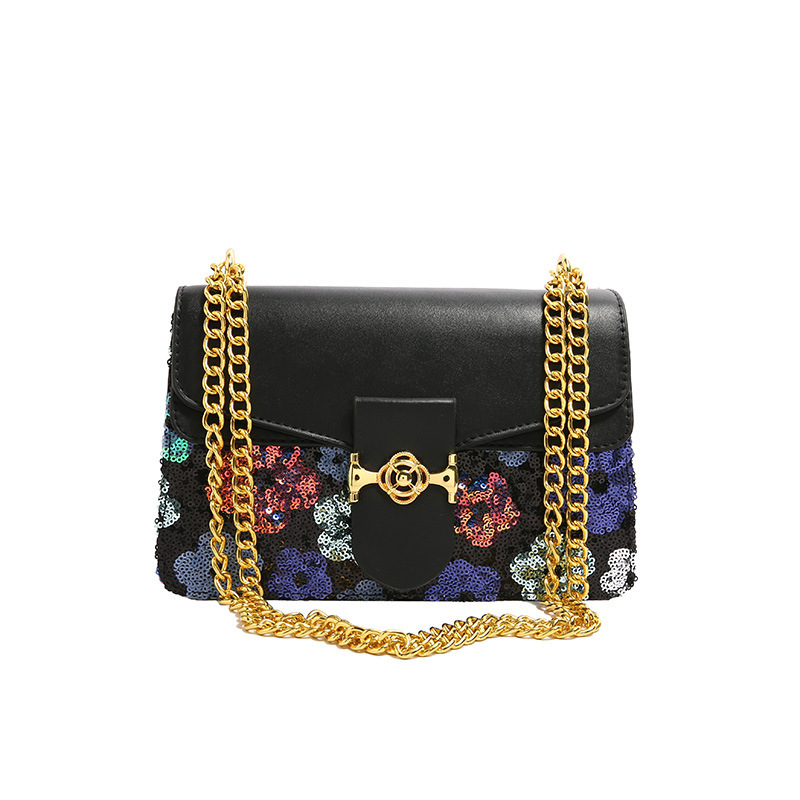 Black&Golden Sequenne Bag